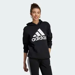 adidas: Чёрная толстовка  Essentials