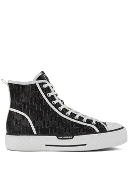 Karl Lagerfeld: Чёрные кроссовки 
