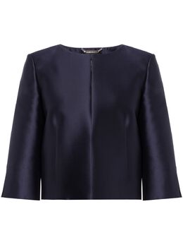 Alberta Ferretti: Атласная куртка 