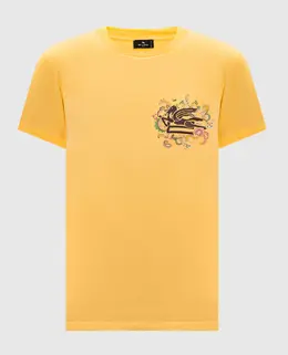 Etro: Жёлтая футболка 
