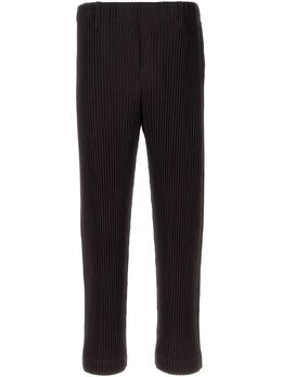 Homme Plissé Issey Miyake: Фиолетовые брюки 