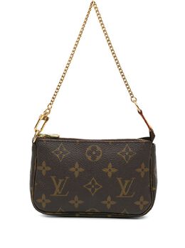 Louis Vuitton Pre-Owned: Коричневая сумка 