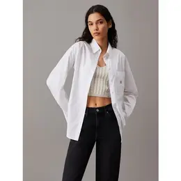 CALVIN KLEIN: Белая рубашка 