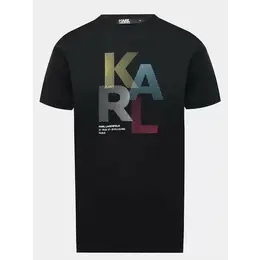 Karl Lagerfeld: Чёрная футболка 