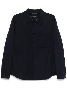 Tommy Hilfiger: Синяя рубашка 