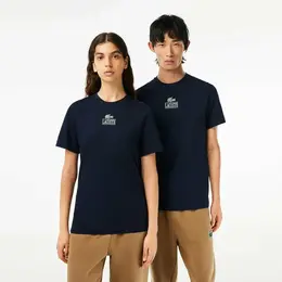 LACOSTE: Хлопковая футболка 