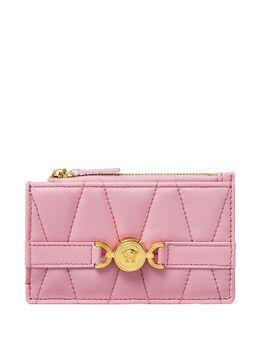 Versace: Розовый картхолдер  Medusa
