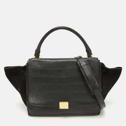 Celine: Чёрная сумка на руку 