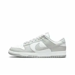NIKE: Белые кроссовки  Dunk Low Retro