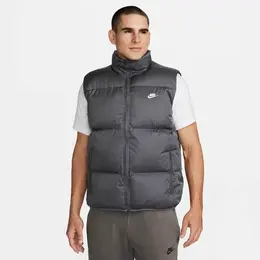 NIKE: Серый жилет  Club