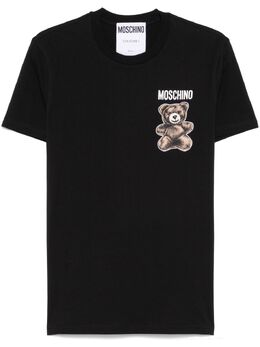 Moschino: Футболка  Teddy Bear с принтом