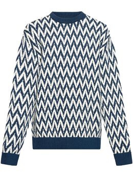Lanvin: Голубой свитер 