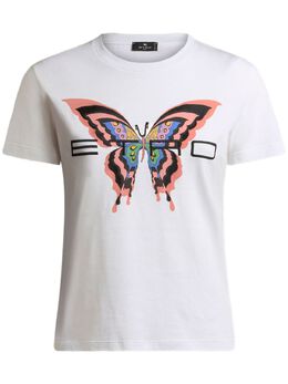ETRO: Белая футболка 