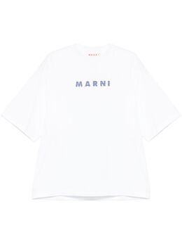 Marni: Футболка с принтом 
