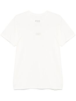Maison Margiela: Белая футболка  Numbers