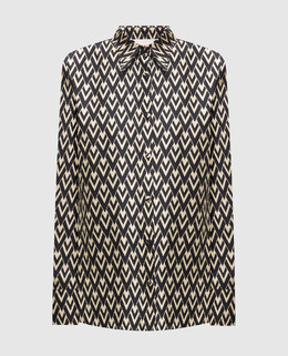 Valentino: Чорні блузки 
