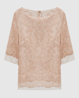 Ermanno Scervino: Бежевый топ 