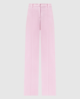 Max Mara Weekend: Рожеві брюки 