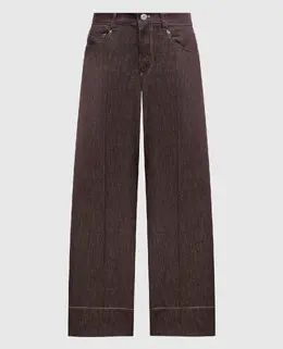 Brunello Cucinelli: Коричневые джинсы 