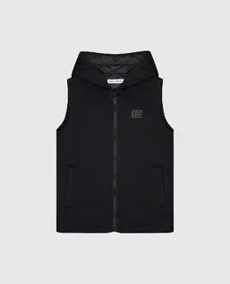 Dolce&Gabbana: Чёрный жилет 