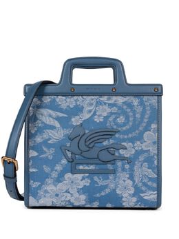 ETRO: Голубая сумка-шоппер 