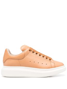 Alexander McQueen: Коричневые кроссовки  Oversized