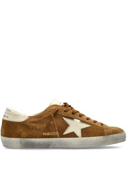Golden Goose: Коричневые кроссовки  Super Star