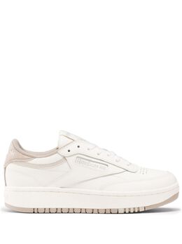 Reebok: Белые кроссовки  Club C Double