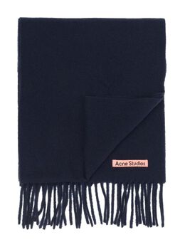 Acne Studios: Синий шарф 