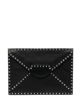 Valentino Garavani: Чёрный клатч 