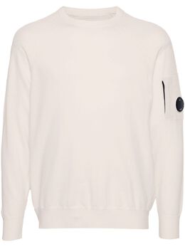 C.P. Company: Белый свитер 