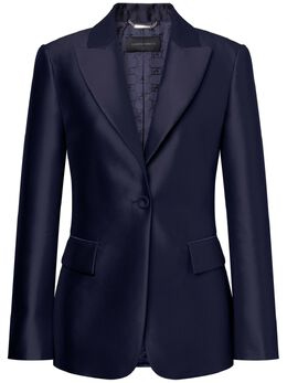 Alberta Ferretti: Синий жакет 