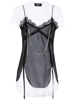 DSQUARED2: Платье фартук 