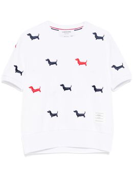 Thom Browne: Белая футболка  Hector