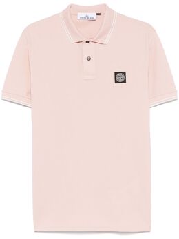 Stone Island: Светлое поло  Compass