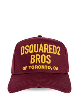 DSQUARED2: Кепка с принтом 