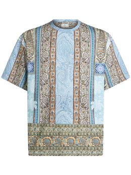 ETRO: Футболка с абстрактным принтом 