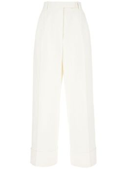 Thom Browne: Белые брюки 