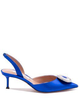 Aquazzura: Голубые туфли 