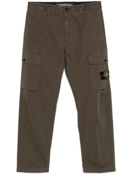 Stone Island: Зелёные брюки  Compass