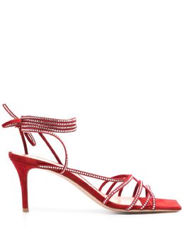 Gianvito Rossi: Красные сандалии 