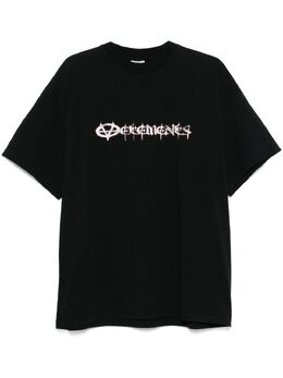 VETEMENTS: Чёрная футболка 