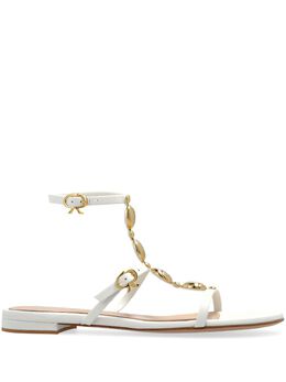 Gianvito Rossi: Белые сандалии 