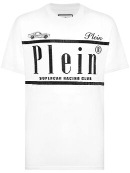 Philipp Plein: Белая футболка 