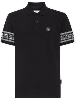Philipp Plein: Чёрное поло  Gothic Plein