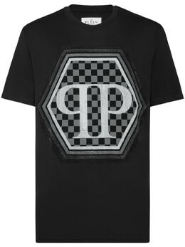Philipp Plein: Чёрная футболка  Hexagon