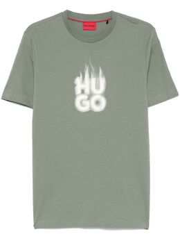 HUGO: Хлопковая футболка 
