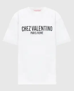Valentino: Білі футболки 