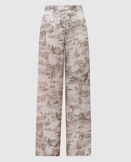 Max Mara: Зелёные брюки 