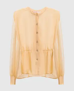 Valentino: Жовті блузки 